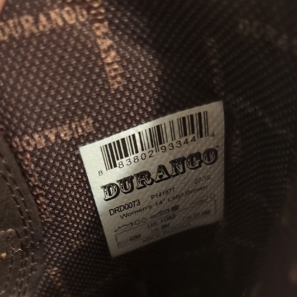 Durango Cowboy Western Boots - Picture 4 of 5